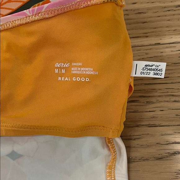 Aerie Orange and Pink Bikini Set - Picture 2 of 6